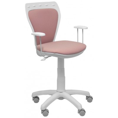 PIQUERAS Y CRESPO NOWY STYL Silla juvenil Ministyle blanca era rosa en Huesoi
