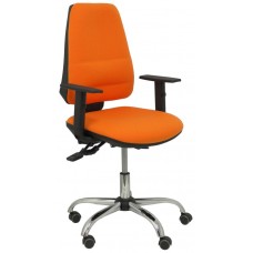 PIQUERAS Y CRESPO Silla Elche S 24 horas bali naranja con refuerzo lumbar ¡Ultimas unidades!! en Huesoi