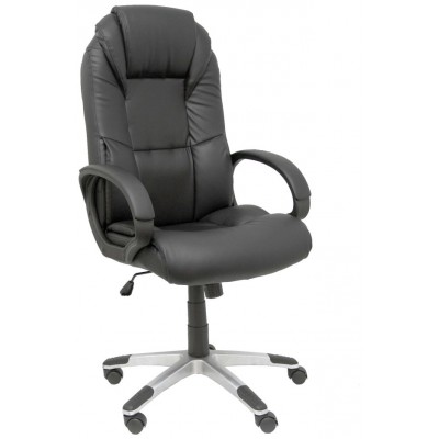 PIQUERAS Y CRESPO Sillon FOROL Argamason similpiel negro en Huesoi