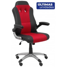 PIQUERAS Y CRESPO Silla gaming Talave similpiel negro y rojo. ¡Ultimas unidades!! en Huesoi