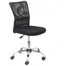 PIQUERAS Y CRESPO Silla FOROL Pardal respaldo malla negro asiento en Huesoi