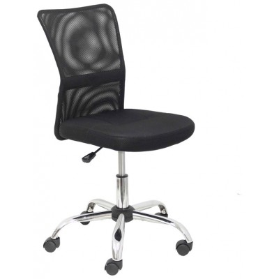 PIQUERAS Y CRESPO Silla FOROL Pardal respaldo malla negro asiento en Huesoi
