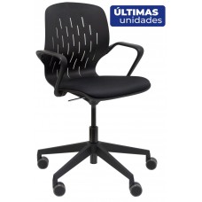 PIQUERAS Y CRESPO Silla To-Sync cowork color negro ¡Ultimas unidades!! en Huesoi