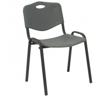 PIQUERAS Y CRESPO NOWY STYL Pack 2 sillas Iso plastic PVC gris en Huesoi