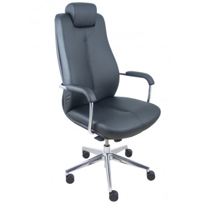 PIQUERAS Y CRESPO NOWY STYL Sillon Sonata similpiel negro. en Huesoi