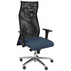 PIQUERAS Y CRESPO Sillon Sahuco similpiel azul marino en Huesoi