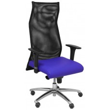 PIQUERAS Y CRESPO Sillon Sahuco similpiel azul en Huesoi