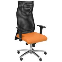 PIQUERAS Y CRESPO Sillon Sahuco similpiel naranja en Huesoi PIQUERAS Y CRESPO Sillon Sahuco similpiel naranja en Huesoi