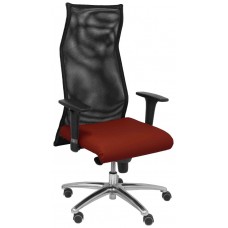 PIQUERAS Y CRESPO Sillon Sahuco similpiel granate en Huesoi