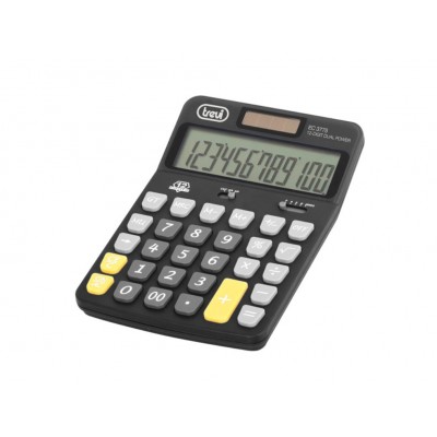 CALCULADORA TREVI EC 3775 12C ELECTRONIC CALCULATOR BLACK en Huesoi