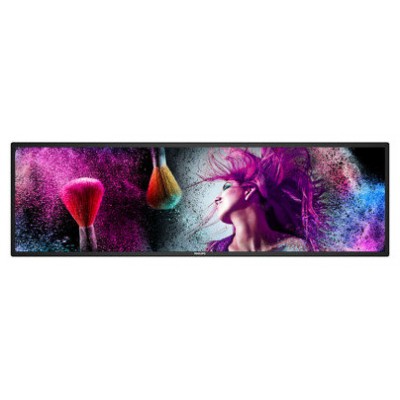 MONITOR PHILIPS 37" S-LINE / PANEL 32:9 / 1950x540 700CD/M2 / 8MS / PIXEL PITCH 0.47X0.47 / VESA 400X200/M6 / SOC SI/ USO LANDSCAPE PORTRAIT 24/7 / OPS NO / NO WIFI / 1XRJ45 (37BDL3050S/00) (Espera 4 dias) en Huesoi