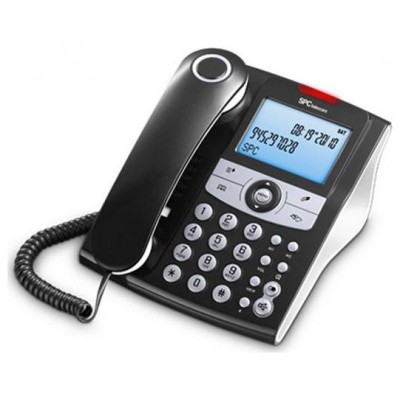 SPC 3804N Telefono ELEGANCE ID 70M ML ID LCD Negro en Huesoi