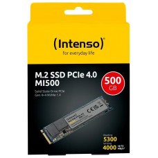 Intenso MI500 SSD 500GB PCIe Gen 4x4 NVME 1.4 en Huesoi