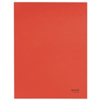 CARPETA CARTON 3 SOLAPAS A4 RECYCLE 100% ROJO LEITZ 39060025 (Espera 4 dias) en Huesoi