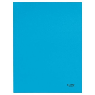 CARPETA CARTON 3 SOLAPAS A4 RECYCLE 100% AZUL LEITZ 39060035 (Espera 4 dias) en Huesoi