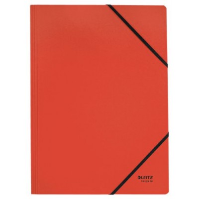 CARPETA DE CARTON CON GOMAS Y SIN SOLAPAS A4 RECYCLE 100% ROJO LEITZ 39080025 (Espera 4 dias) en Huesoi