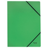 CARPETA DE CARTON CON GOMAS Y SIN SOLAPAS A4 RECYCLE 100% VERDE LEITZ 39080055 (Espera 4 dias) en Huesoi