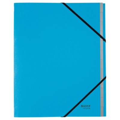 CARPETA CLASIFICADORA DE CARTON 12 POSICIONES A4 RECYCLE 100% AZUL LEITZ 39150035 (Espera 4 dias) en Huesoi