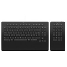 3Dconnexion Keyboard Pro with Numpad teclado USB Negro (Espera 4 dias) en Huesoi