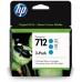 HP DesignJet T200/T600, 3 Pack Cartuchos Cian 712 en Huesoi