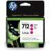 HP DesignJet T200/T600, 3 Pack Cartuchos Magenta 712 en Huesoi