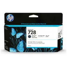 HP DesignJet T830,T730,728 Cartucho negro mate de 130ml en Huesoi