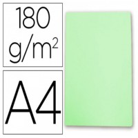 SUBCARPETA SIMPLES PASTEL 180 GRS A4 COLOR VERDE GIO 400040509 (MIN50) (Espera 4 dias) en Huesoi