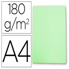 SUBCARPETA SIMPLES PASTEL 180 GRS A4 COLOR VERDE GIO 400040509 (MIN50) (Espera 4 dias) en Huesoi