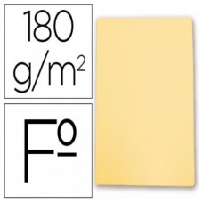 SUBCARPETA SIMPLES PASTEL 180 GRS FOLIO COLOR AMARILLO GIO 400040605 (MIN50) (Espera 4 dias) en Huesoi