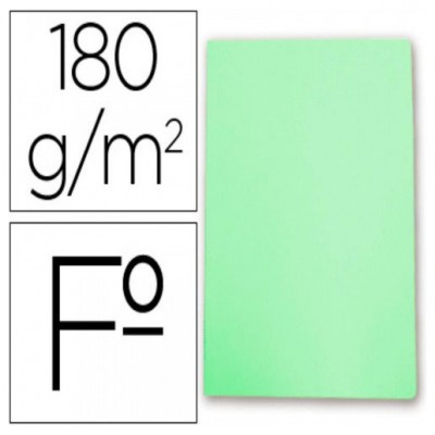 SUBCARPETA SIMPLES PASTEL 180 GRS FOLIO COLOR VERDE GIO 400040609 (MIN50) (Espera 4 dias) en Huesoi