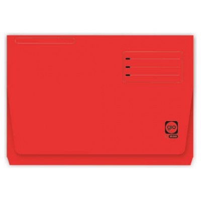 SUBCARPETA CON BOLSA Y SOLAPA INTENSAS 320 GRS FOLIO COLOR ROJO GIO 400040684 (MIN25) (Espera 4 dias) en Huesoi