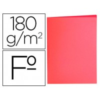 SUBCARPETA SIMPLES PASTEL 180 GRS FOLIO COLOR ROJO GIO 400040853 (MIN50) (Espera 4 dias) en Huesoi
