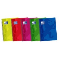 CUADERNO TAPA PLASTICO 4º 80 HOJAS 4X4 COLORES SURTIDOS OXFORD 400044180 (MIN5) (Espera 4 dias) en Huesoi