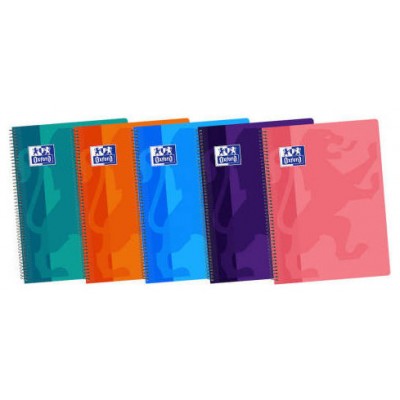 Oxford 400088603 cuaderno y block 80 hojas Colores surtidos (MIN5) (Espera 4 dias) en Huesoi