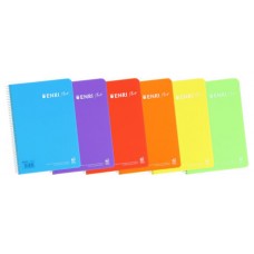 ENRI Plus cuaderno y block 80 hojas Colores surtidos (MIN5) (Espera 4 dias) en Huesoi