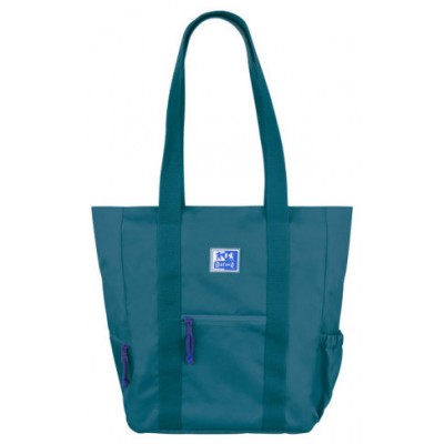 TOTE BAG B-TRENDY OXFBAG RPET AQUA OXFORD 400174106 (Espera 4 dias) en Huesoi