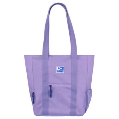 TOTE BAG B-TRENDY OXFBAG RPET LAVANDA OXFORD 400174107 (Espera 4 dias) en Huesoi