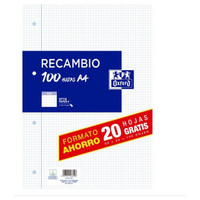 RECAMBIO A4 80H+20H 4X4 CON MARGEN OXFORD 400195058 (Espera 4 dias) en Huesoi