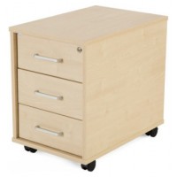 CAJONERABUCK MOVIL 1 CAJON + CARPETERO. COLOR: ESTRUCTURA ROBLE / FRONTAL ROBLE ROCADA 4004AR08V24 (Espera 4 dias) en Huesoi