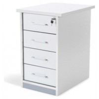 CAJONERA BUCK 4 CAJONES. LATERALES BLANCO / TECHO + FRENTE BLANCO ROCADA 4005AW04V24 (Espera 4 dias) en Huesoi