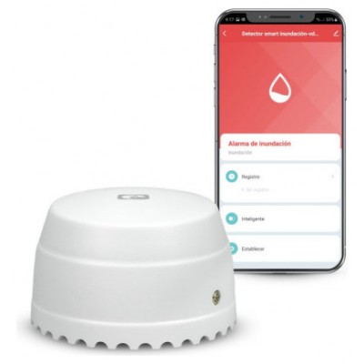 DETECTOR DE SEGURIDAD DE INUNDACION SMART WIFI GARZA 401346C (Espera 4 dias) en Huesoi