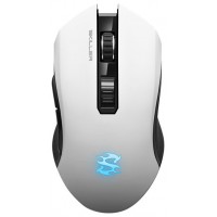 RATON GAMING SHARKOON SGM3 BLANCO RGB en Huesoi