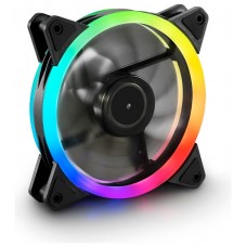 VENTILADOR CAJA SHARKOON SHARK BLADES FAN 120X120X 25,5 MM RGB LED en Huesoi