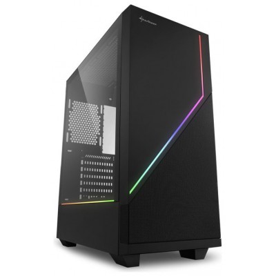 CAJA SHARKOON RGB FLOW ATX 2XUSB3.0 SIN FUENTE en Huesoi