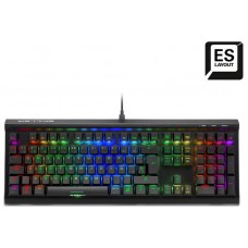 TECLADO GAMING SHARKOON SGK60 MECANICO RGB RED SWITCH en Huesoi