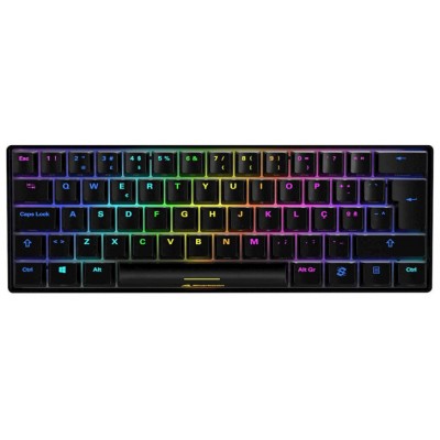 TECLADO GAMINGSHARKOON SKILLER SGK50 S4 KAILH RED ES NEGRO en Huesoi