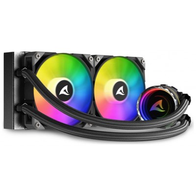 REFRIGERACION LIQUIDA CPU SHARKOON S80 RGB en Huesoi