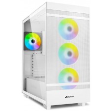 CAJA SHARKOON REBEL C50 RGB ATX 2XUSB3.0 SIN FUENTE BLANCO en Huesoi