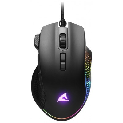 RATON GAMING ERGONOMICO SHARKOON FORCE 3 USB en Huesoi
