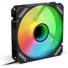 VENTILADOR CAJA SHARKOON MIRROR PWM RGB NEGRO en Huesoi